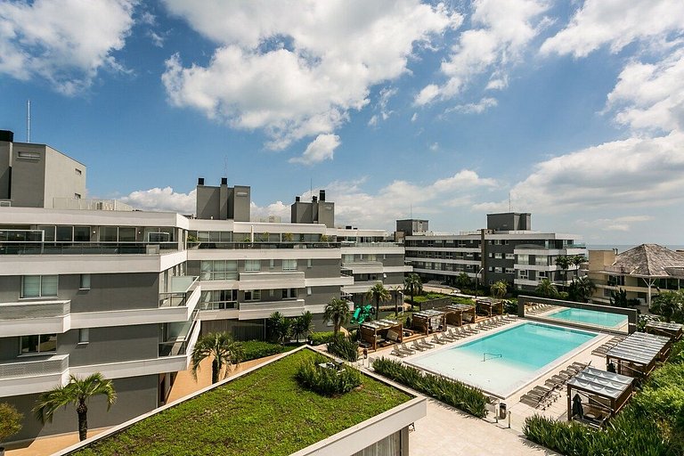 Cobertura Jurere Quay vista incrível  praia
