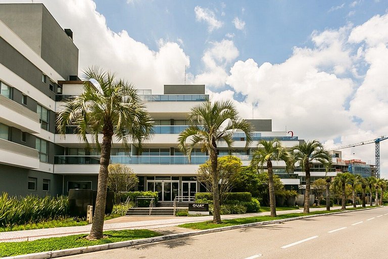 Cobertura Jurere Quay vista incrível  praia