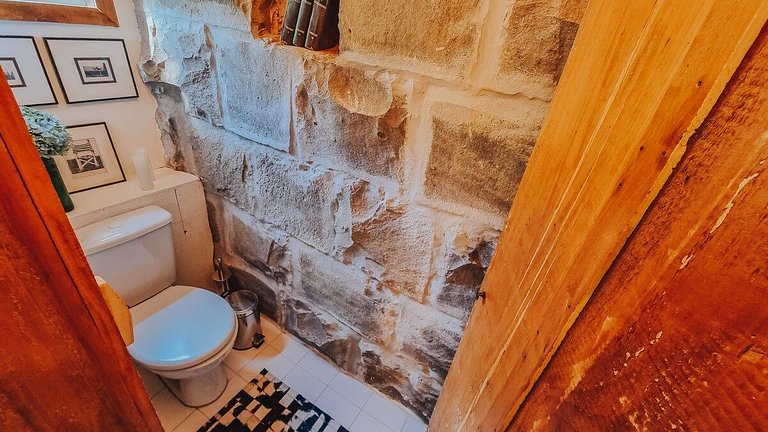 Casa histórica vista Vinhedo e lareira Gramado