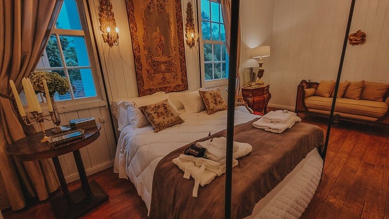 Casa histórica madeira araucária em Gramado