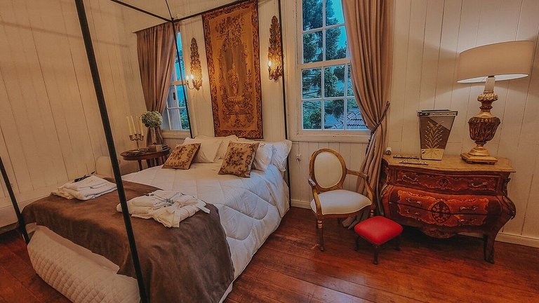 Casa histórica madeira araucária em Gramado