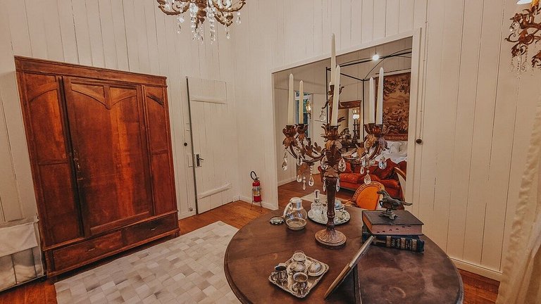 Casa histórica madeira araucária em Gramado