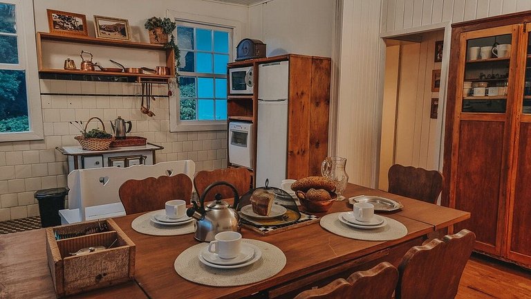 Casa histórica madeira araucária em Gramado