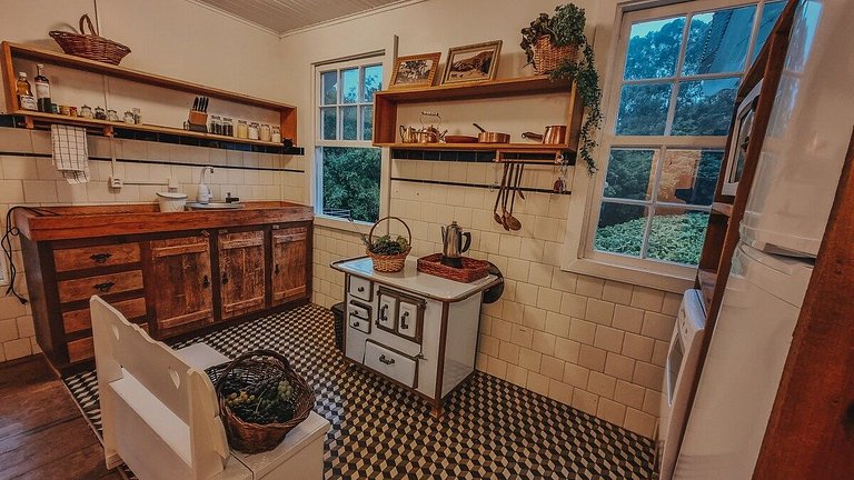 Casa histórica madeira araucária em Gramado