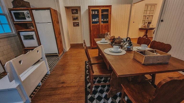 Casa histórica madeira araucária em Gramado