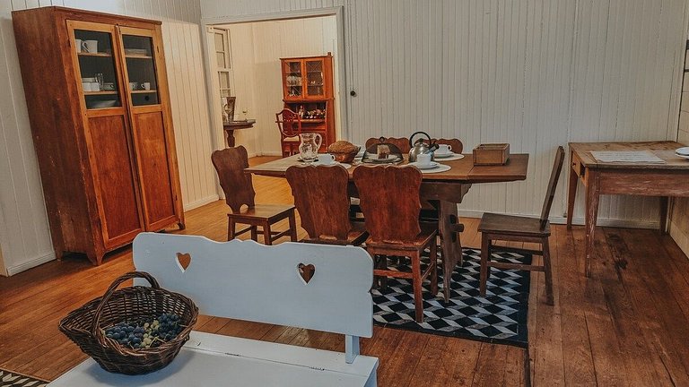 Casa histórica madeira araucária em Gramado
