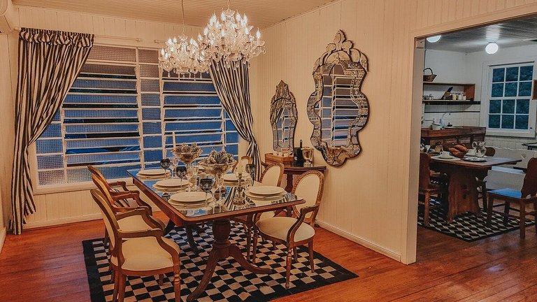 Casa histórica madeira araucária em Gramado