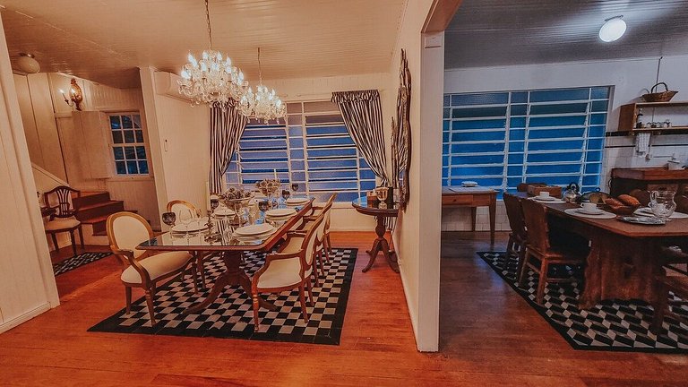 Casa histórica madeira araucária em Gramado