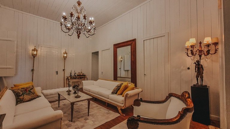 Casa histórica madeira araucária em Gramado