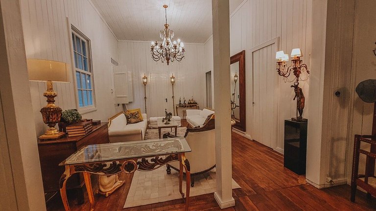 Casa histórica madeira araucária em Gramado