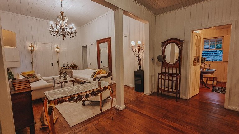 Casa histórica madeira araucária em Gramado