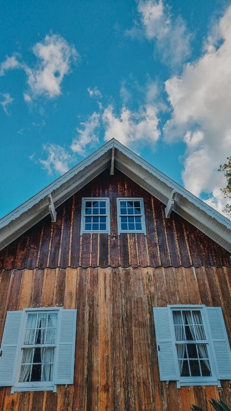 Casa histórica madeira araucária em Gramado