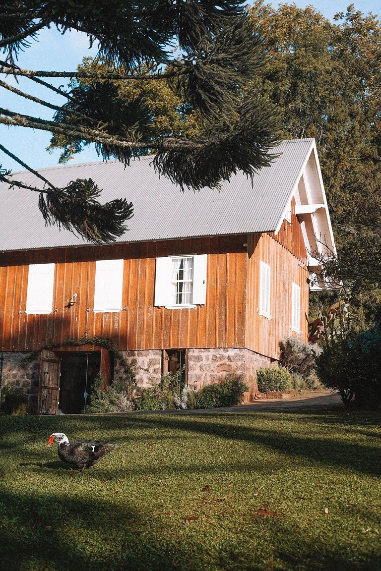 Casa histórica madeira araucária em Gramado