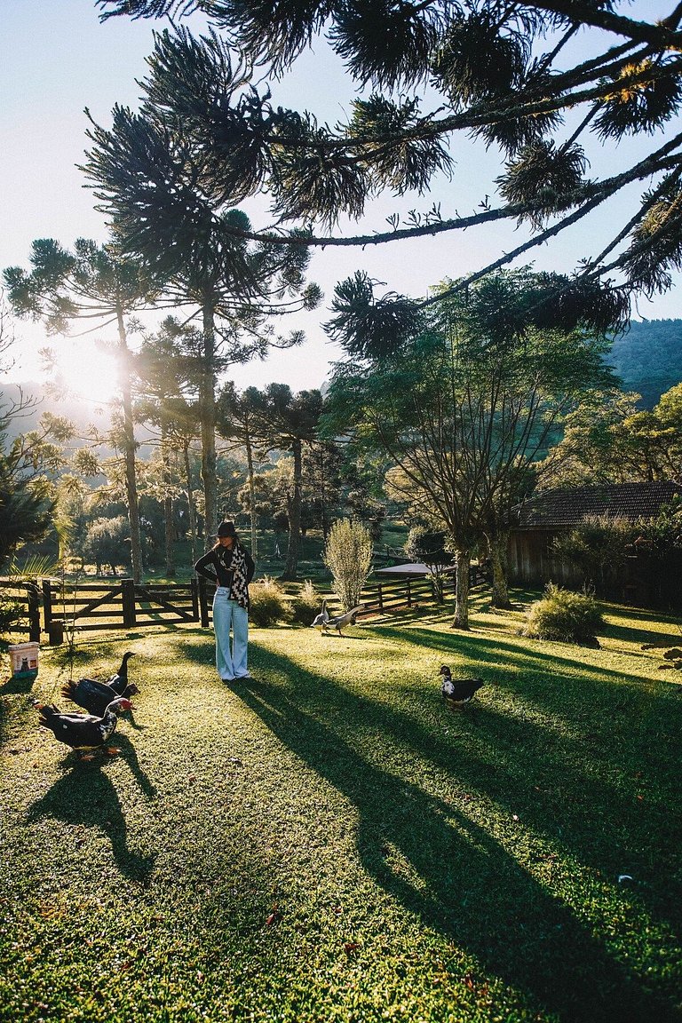 Casa histórica madeira araucária em Gramado
