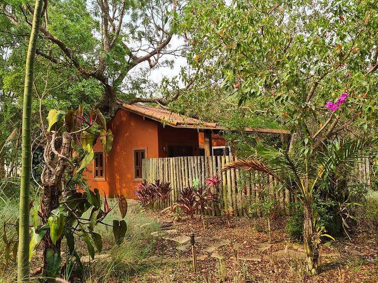 Casa térrea Park Way vista jardim 1 suíte