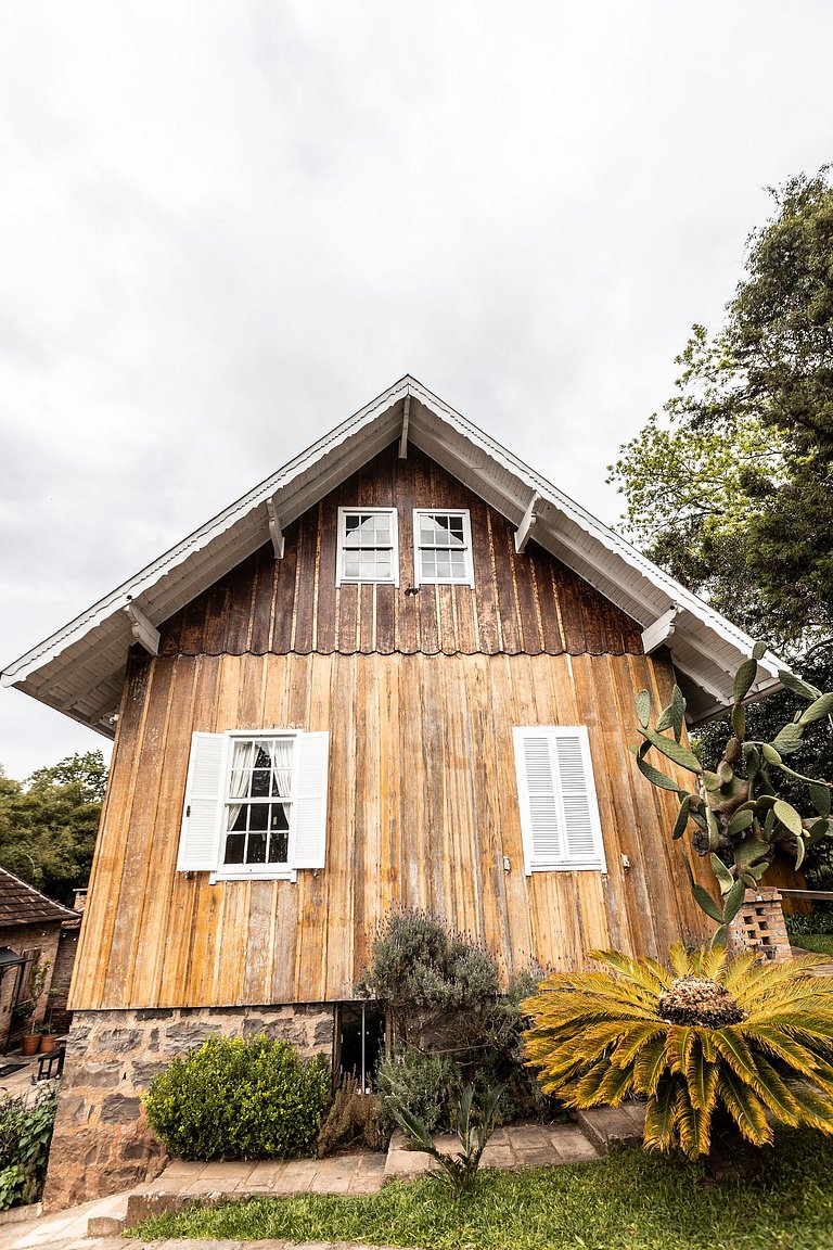 Casa histórica madeira araucária em Gramado