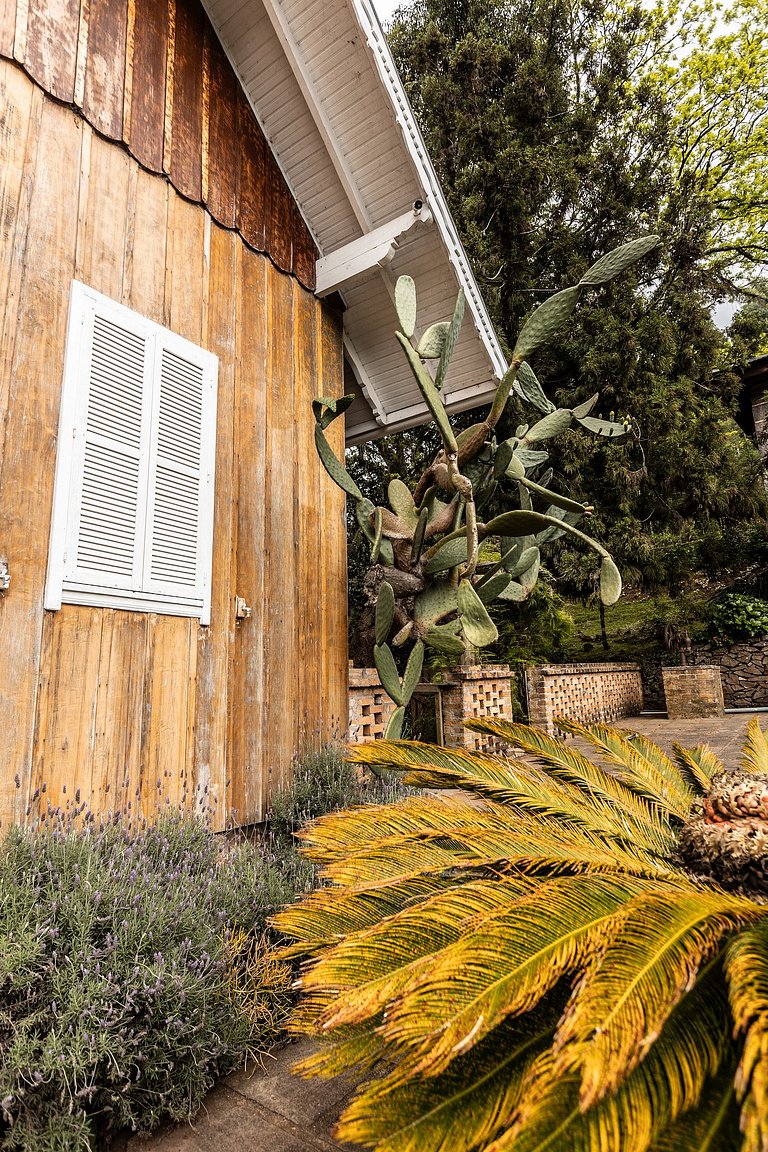 Casa histórica madeira araucária em Gramado