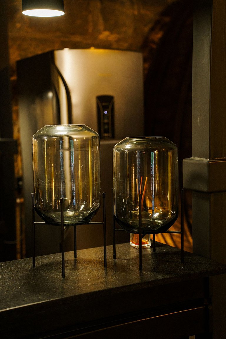 Casa de pedra antiga Vinícola Gramado com lareira
