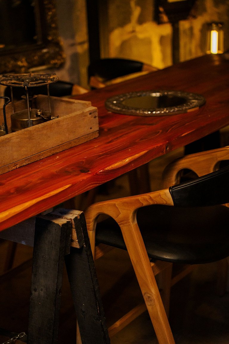 Casa de pedra antiga Vinícola Gramado com lareira